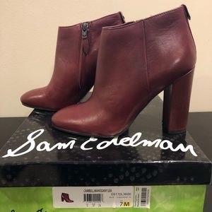 Sam Edelman Campbell Mahogany Bootie